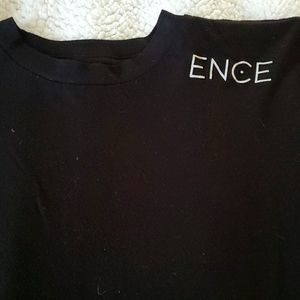 Ence wear asymmetrical top